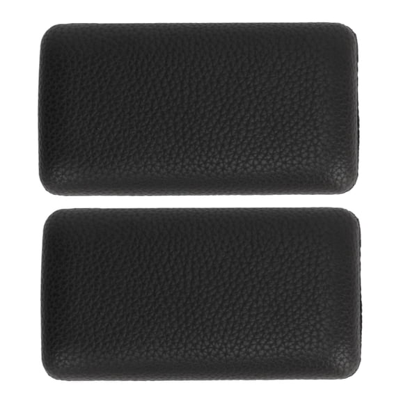 Suodoka Car Leg Pads Microfiber PU Leather Soft Automobile Center Console Knee Elbow Pad Cushion Black Automotive Door Armrest Seat Cushions 16 inches / 40.6 cm
