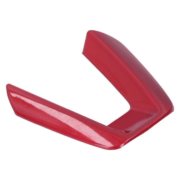 Suodoka Car Steering Wheel Trim Cover Sticker Interior Moulding Fit for Mazda 3 Axela, CX-4, and CX-5 Models, Red Decorative Accessory Replacement Part for Automotive Interior Upgrade