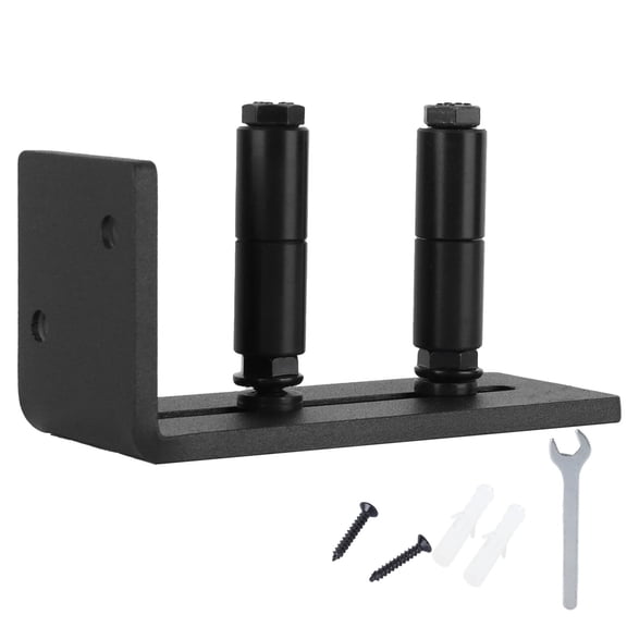 Suodoka Carbon Steel Floor Roller Guide Kit  WallMounted, RustResistant, Easy Install for Sliding Barn & Floor Doors