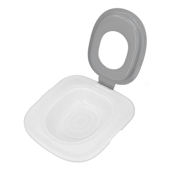 Suodoka Cat Toilet Training Kit Removable Reusable ABS Cat Litter Box Trainer for Home Restroom, Gray (16.14 inches / 41 cm) - Easy to Clean, Eco-Friendly Cat Potty Training System