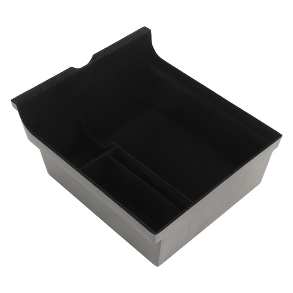Suodoka Center Console Storage Box Anti Slip Versatile Organiser Tray Replacement for Tesla Model 3 Y 2021-2023 (7.48 inches / 19 cm)