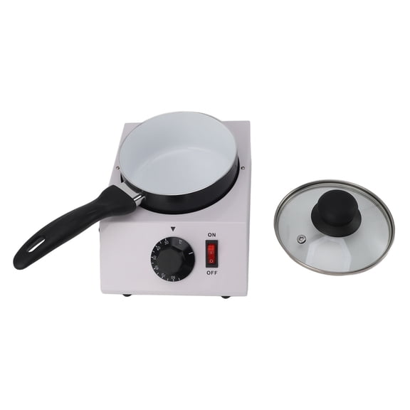 Suodoka Chocolate Tempering Pot UK Plug 220V, Professional Single Cylinder Melter 1kg Capacity, 30-85℃ Manual Control Melting Machine for Butter, Cream and Wine