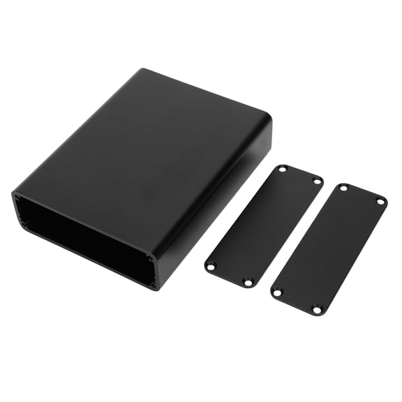 Suodoka Circuit Board Enclosure Case Aluminum Alloy Project Box Junction Box 28 x 84 x 110 mm / 1.1 x 3.3 x 4.3 in