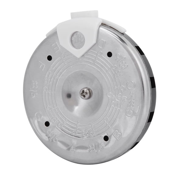 Suodoka Circular Metal Instrument Tuning Chromatic Pitch Pipe Tone for Violin with Anti-Corrosion Treatment and Accurate Musical Tones for Professional Musicians and Coaches