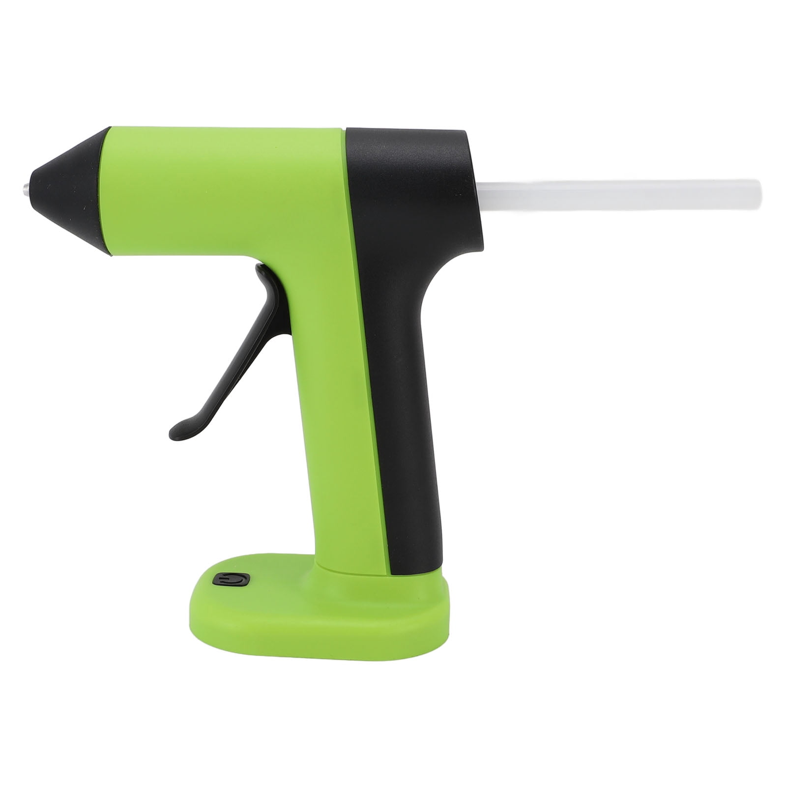 Suodoka Cordless Hot Glue Machine Anti Drip USB Rechargeable Hot Melt Glue Tool Kit with 30pcs Glue Sticks Auto Shut Off for DIY Arts Crafts Green 6.3 inches / 16 cm Length
