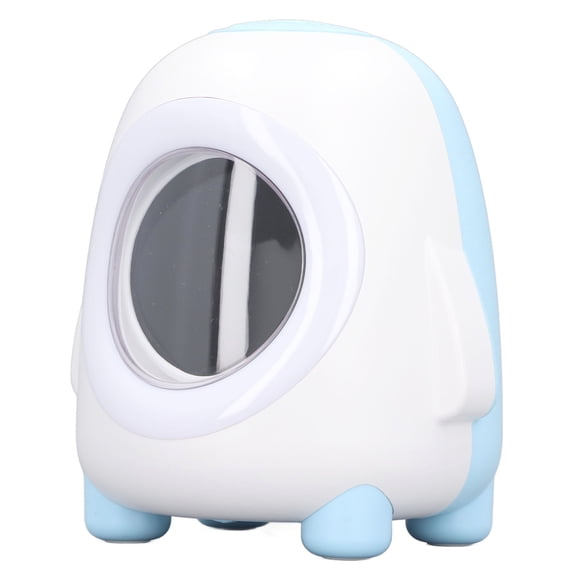 Suodoka Cute Cartoon Penguin Kids Alarm Clock and Digital Sleep Training Wake Up Clock with Night Light and Gentle Music for Toddlers Boys Girls Children, 5.51 inches / 14 cm