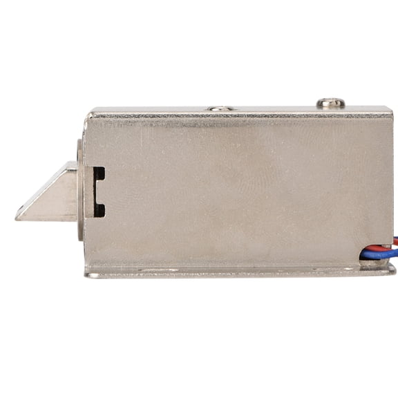 Suodoka DC 12V Electromagnetic Electric Plug Lock Cabinet Drawer Door Lock (Up) - 3.54 in / 9 cm
