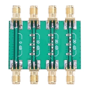 Suodoka DC-4.0GHz RF Fixed Attenuator SMA Double Female Head Radio Frequency Module Board - High Performance 200mW 50 Ohm Signal Control and Conditioning Equipment