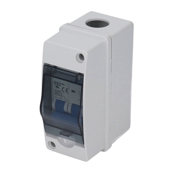 Suodoka DC Disconnect Switch 40A Miniature Circuit Breaker IP65 Waterproof Box 1000V Solar Panel