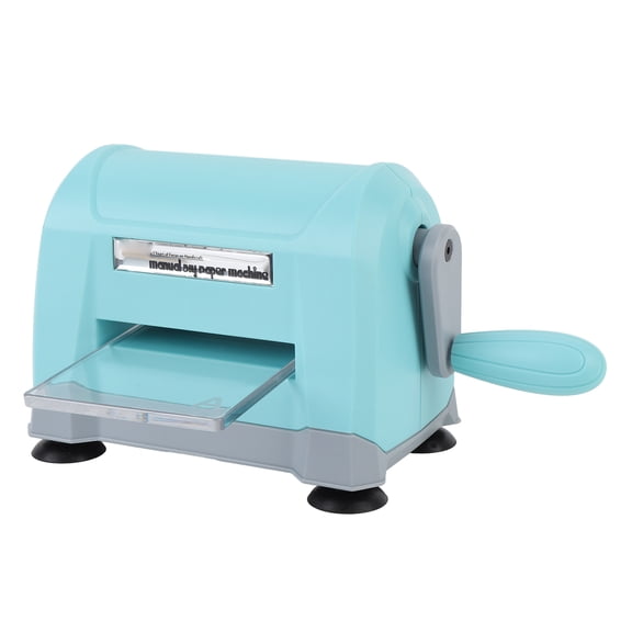 Suodoka Die Cutting Embossing Machine A6 Small Manual Scrapbooking Die Cut Machine for Greeting Card Paper Crafting DIY Pattern (Approx 6.1 x 4.7 x 3.9 inches / 15.5 x 12 x 10 cm)