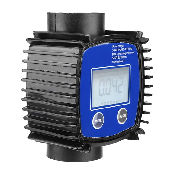 Suodoka Digital Display High Accuracy Water Flow Meter Flowmeter With 1in Internal Thread, Reliable 10-100 Liters Per Minute Flow Range For Versatile Commercial And Residential Liquid Measurement
