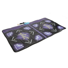 Suodoka Double Dance Mat for Adults and Kids, Non-Slip Video Game Dance Floor Pad with 2 Wireless Handles, TV and PC Compatible, Includes 512MB Memory Card, Built-in 32-Bit Chip, Durable PVC Mat