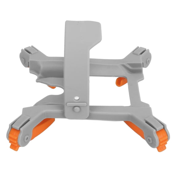 Suodoka Drone Landing Gear Folding Spider Shape 30mm Silicone Straps Anti Shedding Locks Height Extension Leg Replacement Part Compatible with DJI Mini 4 Pro, Orange (4.33 in / 11 cm)