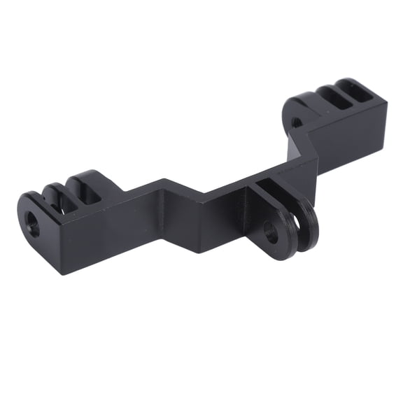 Suodoka Dual Twin Head Motion Camera Mount Adapter Double Stand Bracket High-Strength Aluminum Alloy Compatible with GoPro Hero Series Action Cameras and Photographic Accessories (10 in / 25.4 cm)