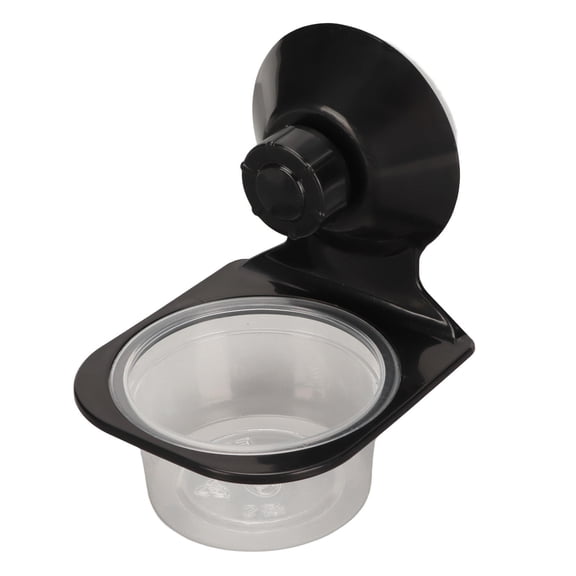 Suodoka DualUse Reptile Food & Water Bowl Clear ABS Basin with SuctionCup Holder, Easy Clean, SpaceSaving for Snakes, Lizards & Frogs