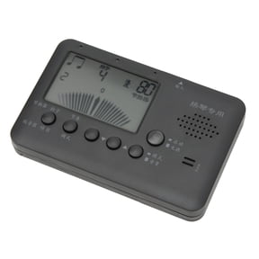 Suodoka Dulcimer Tuner 3 in 1 Metronome Tuner Tone Generator Music Instrument Tool with LCD Display MT520Y Black For Professional Musicians And Beginners
