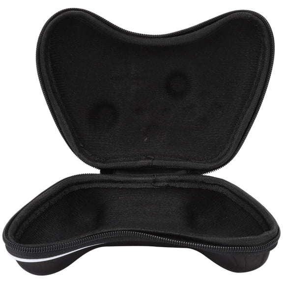 Suodoka EVA Portable Storage Bag Protection Hard Pouch Case for Xbox One Controller, Black, Shockproof Wear-Resistant Gamepad Travel Carry Organizer with Inner Velvet Lining and Hand Rope