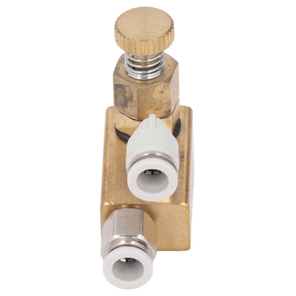 Suodoka Edge Banding Machine Brass Nozzle Electroplating Woodworking Needle Hole Plate Cleaning Device Oblique, Heavy-Duty Professional Threaded Cleaning Fluid Injector (7 in / 17.78 cm)