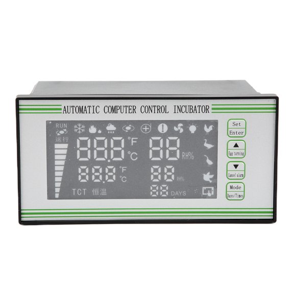 Suodoka Egg Incubator Temperature Controller 110V Automatic Digital System with Humidity Sensor Probe for Chicken Quail