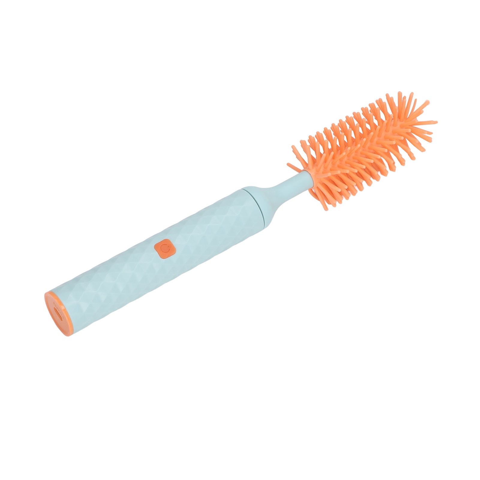 Suodoka Electric Baby Bottle Cleaning Brush Set IP65 Waterproof 3-in-1 Silicone Scrubber with Pacifier Straw Brushes USB Rechargeable 1500mAh Blue 9.84 inches / 25 cm