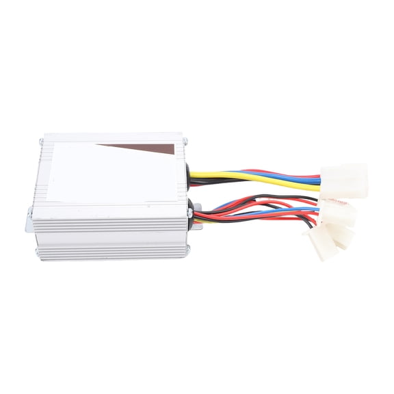 Suodoka Electric Bike Controller Kit 24V 500W Brushed Motor Controller with Thumb Throttle Ignition Key Switch Set for E-Bike Scooter (8.66 in / 22 cm)