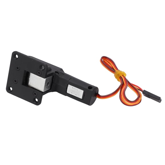 Suodoka Electric Retractable Landing Gear Simulation Worm Landing Part for 1.2M RC Plane Fixed Wing Aircraft Replacement Upgrade Black (1.4x2.7x1.1 inches / 36x68x27 mm)