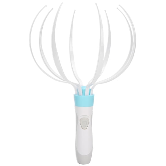 Suodoka Electric Scalp Massager Vibration Head Massage Scratcher Octopus Shape Relaxation Tool, 10.23 inches / 26 cm