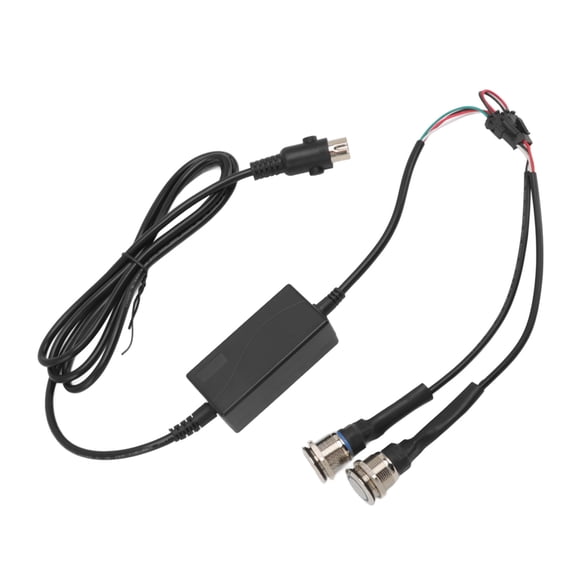 Suodoka Electric Sofa Touch Sensor Double Button Straight Head 5 Pins Push Rod Lifting Controller for Recliner, 18 cm / 7.09 inches