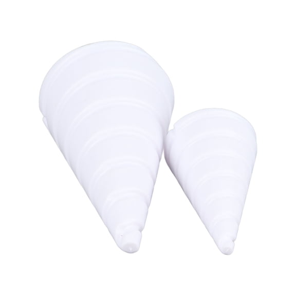 Suodoka Electroculture Fibonacci Coil Winding Jig for Gardening Copper Wire Antenna Making Tool 2Pcs Set, 3.7 inches / 9.3 cm and 2.5 inches / 6.3 cm Height Plant Wire Fixtures