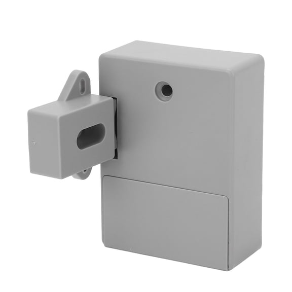 Suodoka Electronic Cabinet Lock Kit Set Invisible Punch Free Concealed DIY Intelligent Induction for Wooden Drawer Cupboard (5.11 inches / 13 cm)