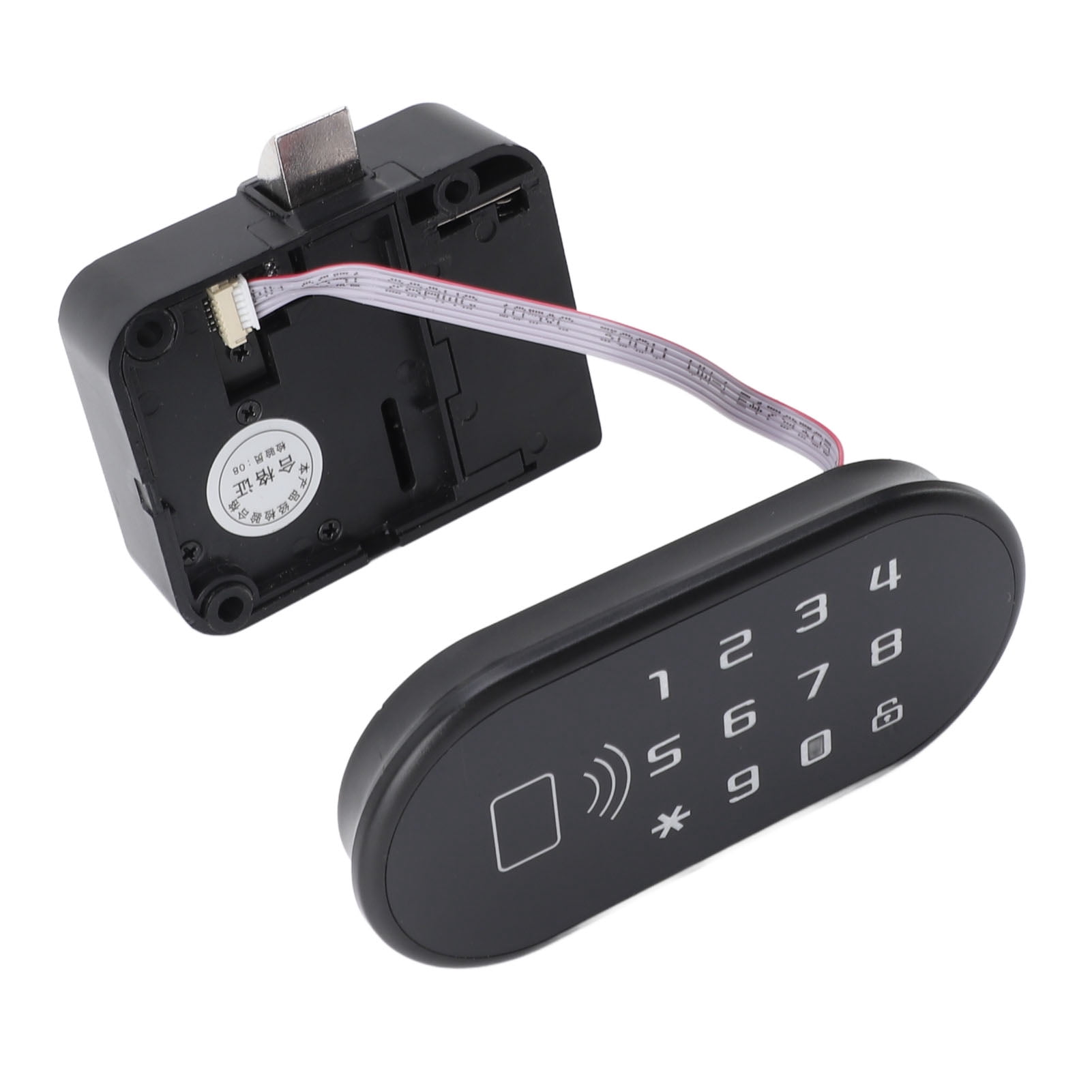 Suodoka Electronic Cabinet Lock, Smart Keyless Combination Password Drawer Lock for Wooden Cabinet, Wardrobe, Anti-Theft Security (4.1 in / 10.5 cm)