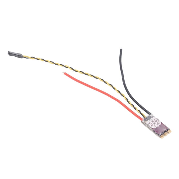 Suodoka Electronic Speed Controller 3 to 6S 32 Bit Low Noise 20A Drone ESC Replacement Support 128K For 170-450 Multi Rotor RC Drone 18 inches / 45.7 cm Heavy Duty Upgrade Parts