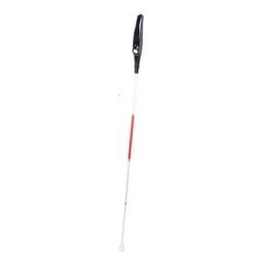 Suodoka Electronic Voice Blind Guide Cane with Red Reflective Strip, Folding Smart Obstacle Avoidance Walking Cane Stick for Visually Impaired People (36 inches / 91.4 cm)