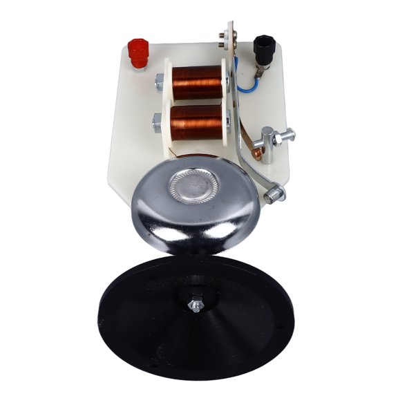 Suodoka Experiment Electric Bell Vertical Acoustics Demonstration Teaching Tools for Classroom Laboratory, DC 3-6V Physics Science Model Equipment Kits