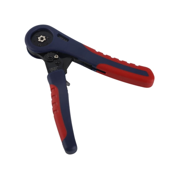 Suodoka Ferrule Crimping Plier Self Adjustable Ergonomic Ratchet Wire Shrinkage Hand Tool AWG 28-7