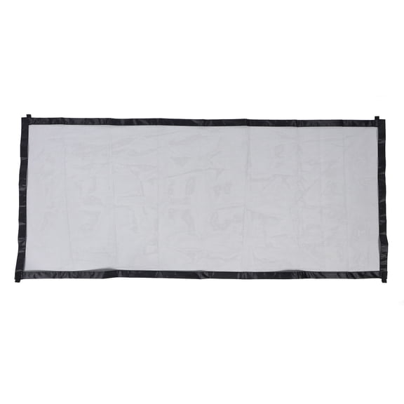 Suodoka Foldable Dog Mesh Gate and Portable Pet Safety Isolation Fence, 70.9 inches / 180 cm Length