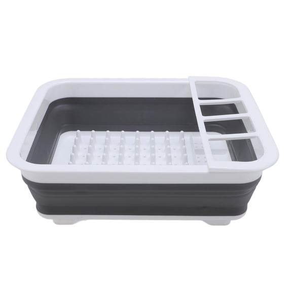 Suodoka Foldable FoodGrade Dish Drying Rack  PP & TPR, Nonslip, SpaceSaving, ScratchResistant, Portable Kitchen & RV Organizer