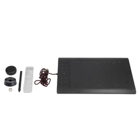 Suodoka G10 Graphics Drawing Tablet with 8192 Level Pressure Sensitivity and 12 Hot Keys, Professional Digital Art Animation Tablet for Laptop PC Mac Android, 14.2 x 9.4 in / 36 x 24 cm Black