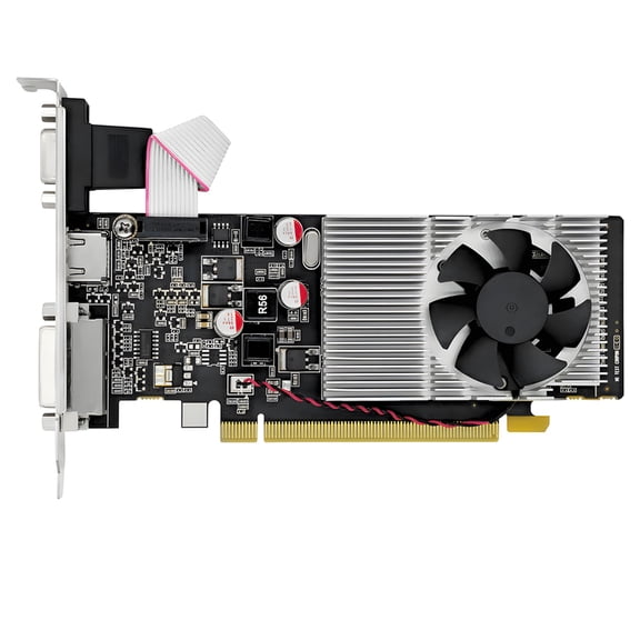 Suodoka GT705 1GB GDDR3 64-Bit Desktop Gaming Office Graphics Card, CPU Frequency 1029-1228MHz 1080P High Resolution Output Independent PC Video Card