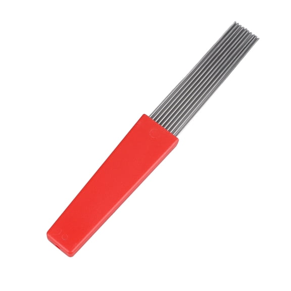 Suodoka Guiro Brush Scraper Stainless Steel Multipurpose Hand Percussion Instrument Scraper 11.4 inches / 29 cm for Party