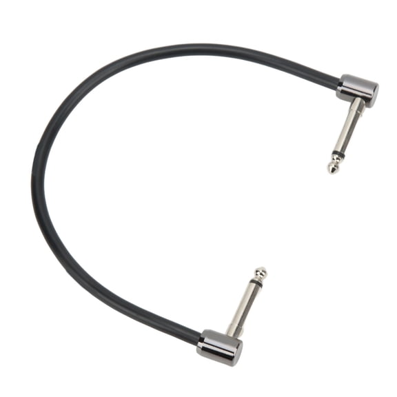 Suodoka Guitar Patch Cable Pedal Connector Wire 11.8 inches / 30 cm Instrument Accessory for Folk Electric Bass