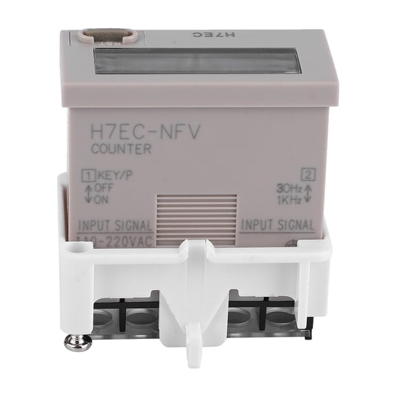 Suodoka H7EC-NFV AC 110-220V Digital Electrical Counter Totalizer with 8-Digit LCD Display Built-in Battery