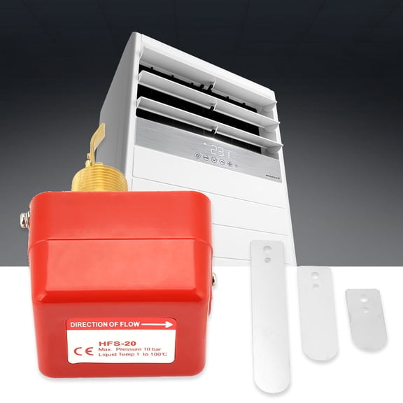 Suodoka HFS-20 dn20 Water Flow Paddle Control Switch SPDT Contacts 220V Partial Stainless Steel Type (6.3 inches / 16 cm)