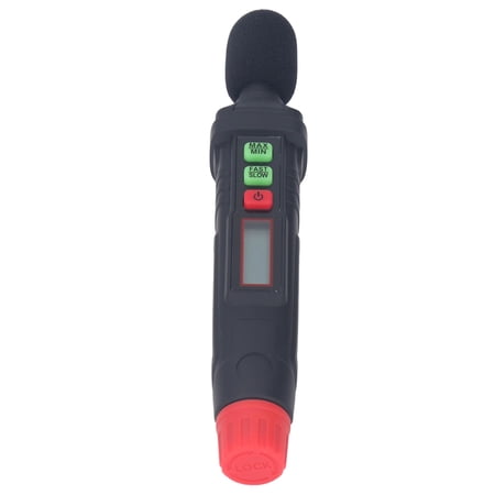 Suodoka HT64 Portable Sound Level Meter 30 to 130dB High Accuracy Noise Decibel Tester SPL Reader With Flexible Response Speed For Studio Live Music And Home Audio Production (8.66 inches / 22 cm)
