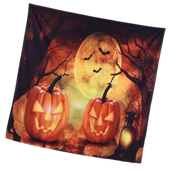 Suodoka Halloween Tapestry Wall Hanging Mat Carpet Background Decoration Home Party Photo Studio Supplies 78.7x59.1in / 200x150cm
