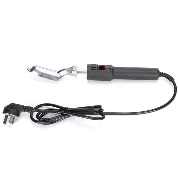 Suodoka Handheld Mini Electric Iron Adjustable Temperature 80W Wrinkle Removal Tool for Shoes Leather Craft Garments, Stainless Steel Ceramic Heating, Compact Travel Iron, Silver