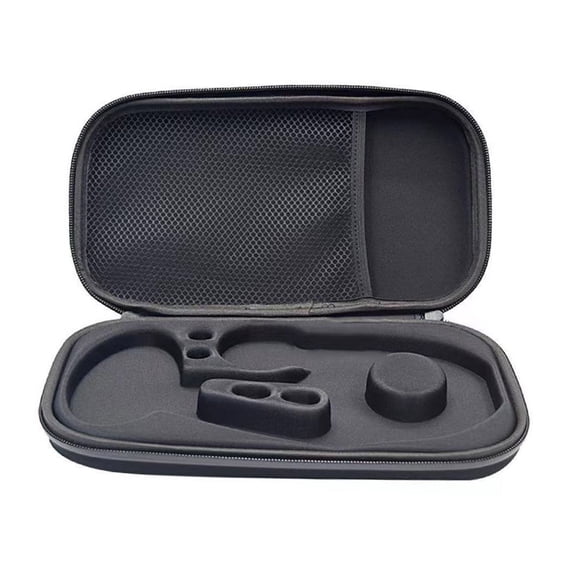 Suodoka Hard Shell EVA Carrying Case for Stethoscope Accessories, Waterproof and Dustproof Storage Organizer Box for Medical Professionals and Students, Protective Travel Pouch Cover, Black