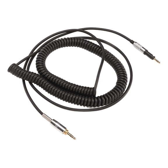 Suodoka Headphone Coiled Cable HiFi 3.5mm To 2.5mm Stereo Sound Cord for Sennheiser HD6 HD7 HD8 HD515 HD518 HD558 HD598 HD549 HD569 HD579 HD595 HD599 Over-Ear Headphones Replacement Audio Wire