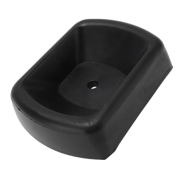 Suodoka Heavy Duty Nitrile Rubber Single Wheel Dock Stopper Jack Caster Chock Stabilizer For 6 Inch Trailer Tire Block Prevent Movement And Slipping With High Traction Design Black