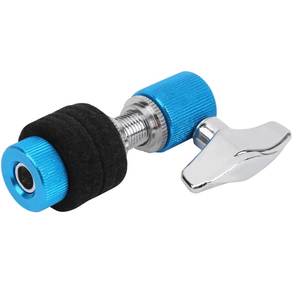 Suodoka Hi-Hat Clutch Aluminum Alloy for Standard Jazz Drum Kits, Percussion Instrument Replacement Accessory, Blue